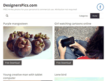 Tablet Screenshot of designerspics.com